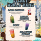 Disney world Menu